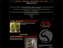 Tablet Screenshot of maskmaker.com